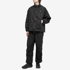 Comme des Garçons Homme Men's Paneled Zip Track Jacket in Black