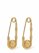 VERSACE Safety Pin Medusa Earrings