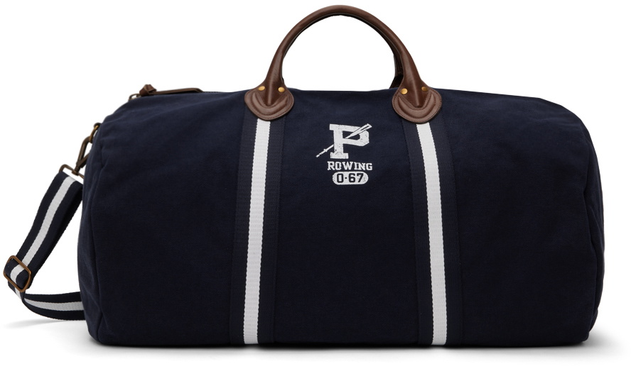 Polo Ralph Lauren hotsell oversized navy canvas sport duffle