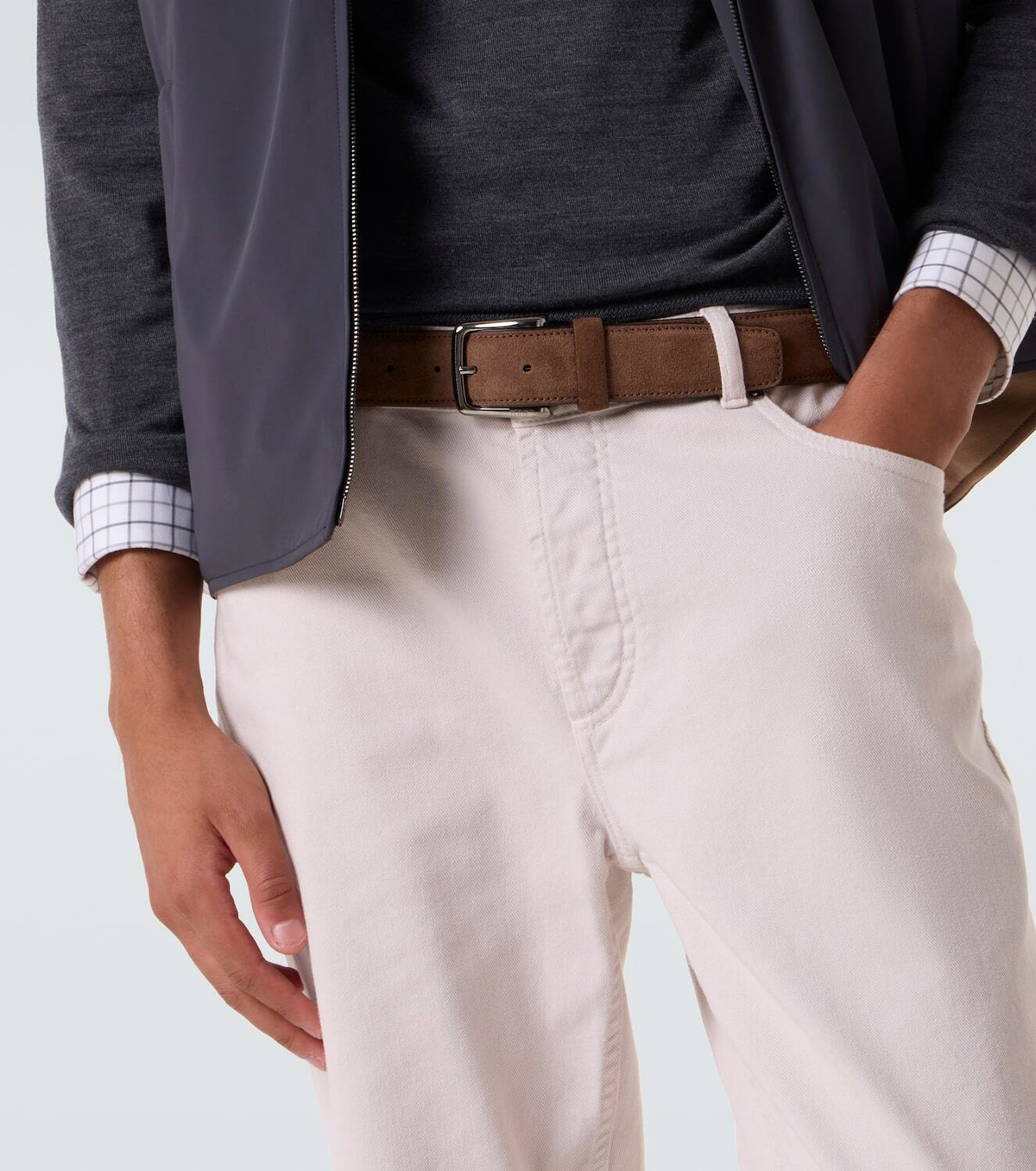 Tod's Suede belt