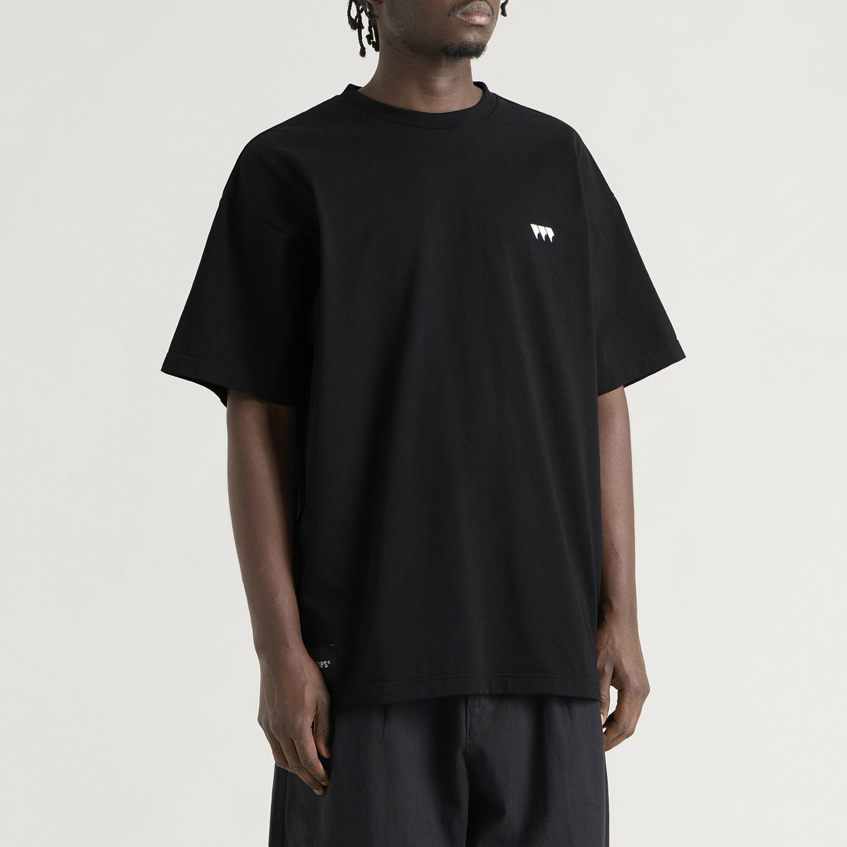 WTAPS Men's Short Sleeve T-Shirt in Black