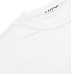 FLAGSTUFF - Noko Printed Cotton-Jersey T-Shirt - White