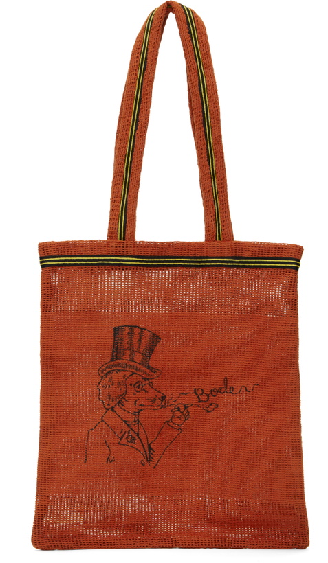 Photo: Bode Orange Netting Tote