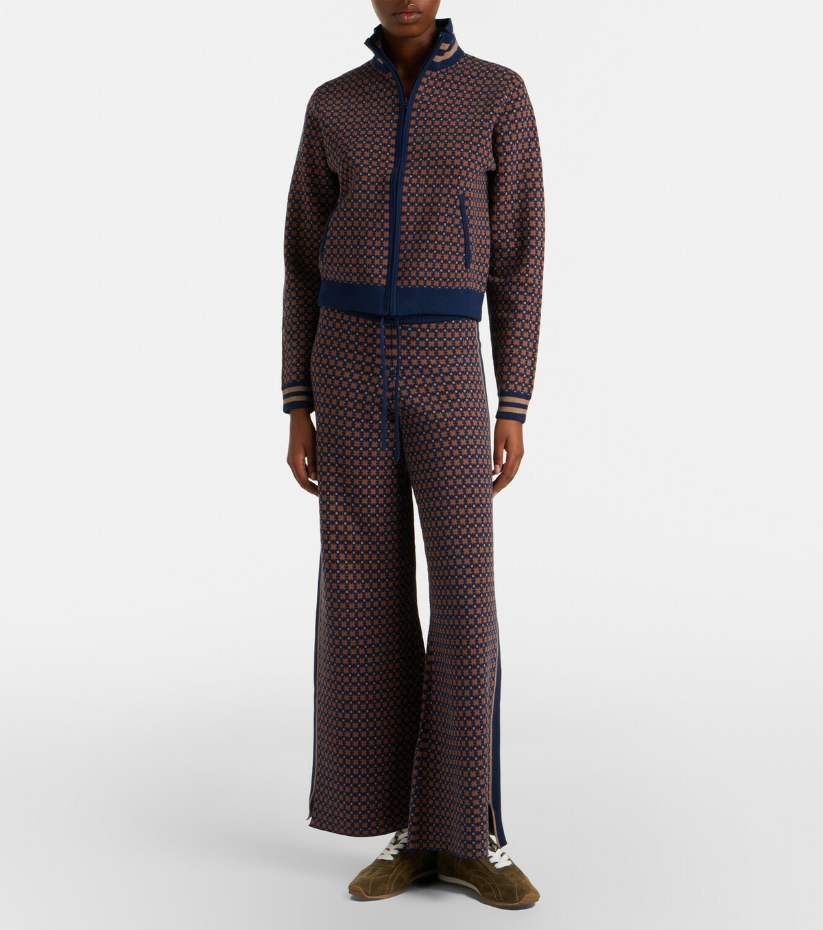 The Upside Lumiere Juniper cotton-blend sweatpants