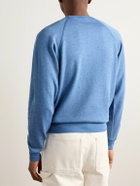 TOM FORD - Cotton-Blend Jersey Sweatshirt - Blue