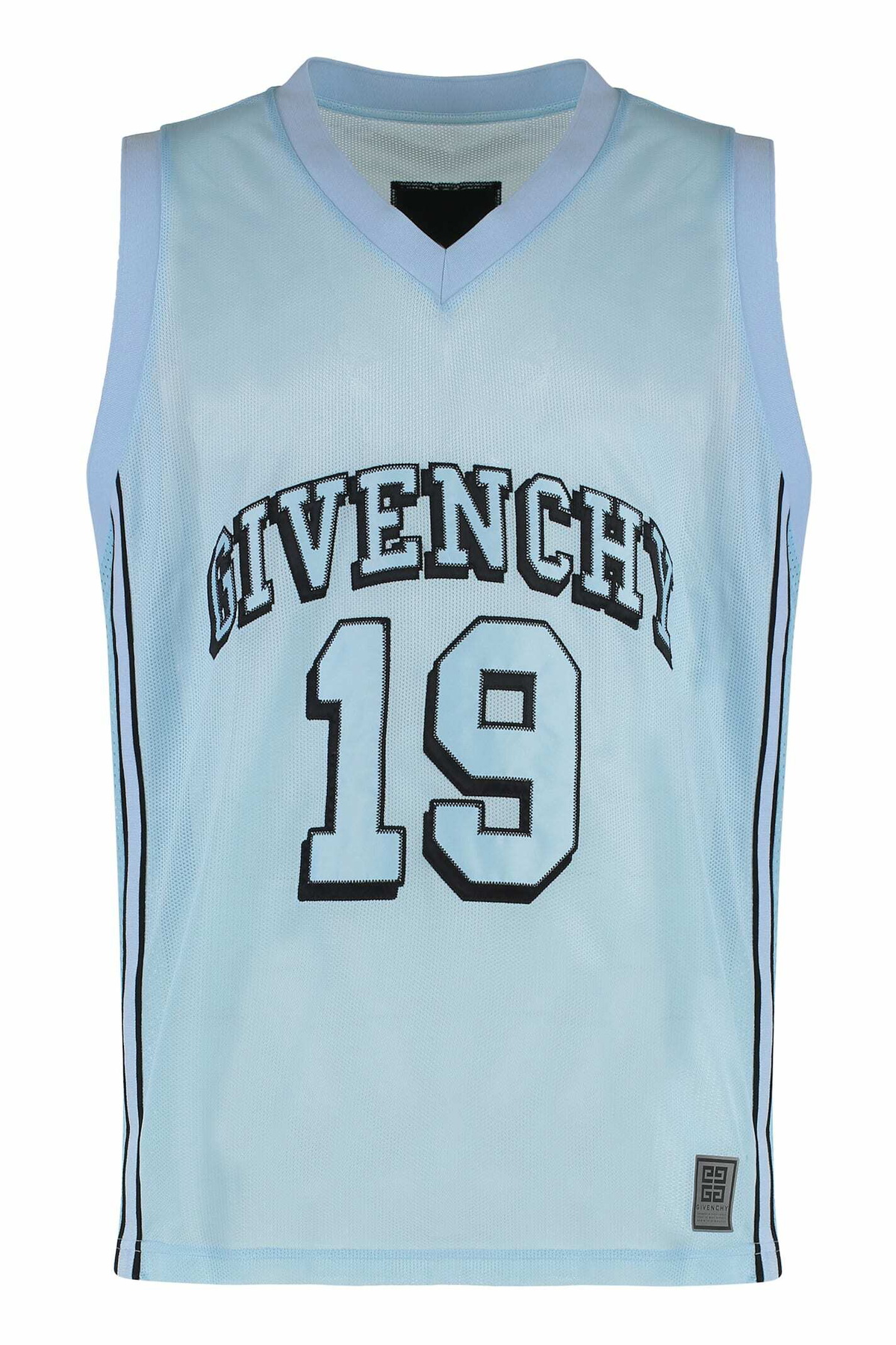 Givenchy Men's Paris Reverse Logo T-Shirt in White Givenchy