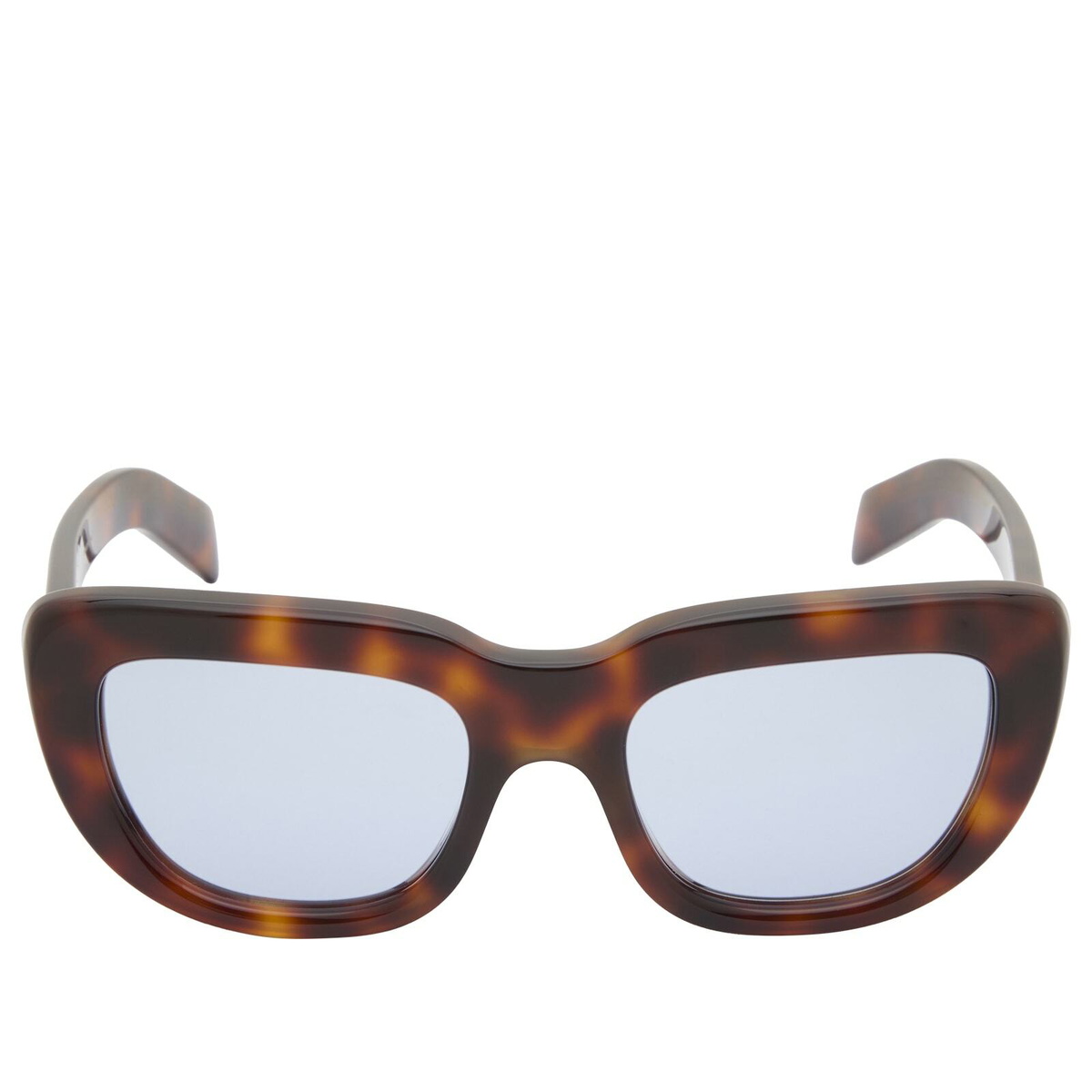 Prada Eyewear D07S Sunglasses in Classic Tortoise/Blue 