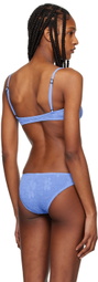 Bond-Eye Blue Gracie Balconette & Sign Bikini
