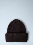Moncler Logo Motif Beanie Hat