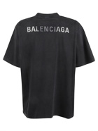 BALENCIAGA - Strass Embellished Cotton T-shirt