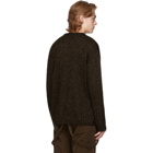 Our Legacy Khaki Sonar Round Neck Sweater