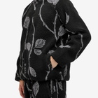 Heresy Men's Bramlble Fleece Jacket in Black/Grey