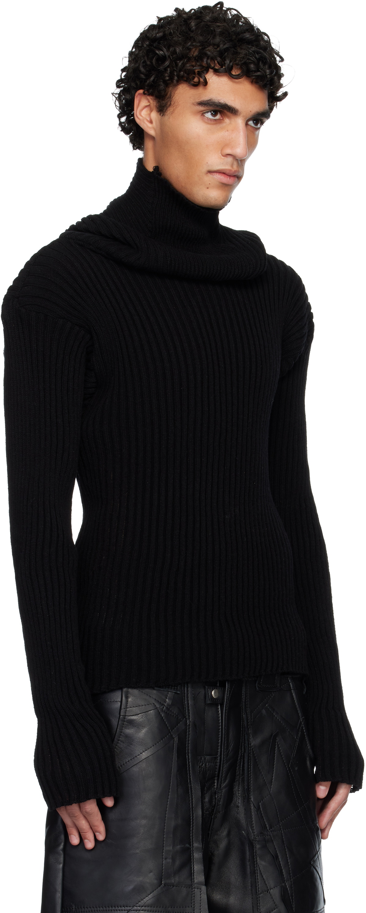 Swampgod Black Palombaro Knit Sweater