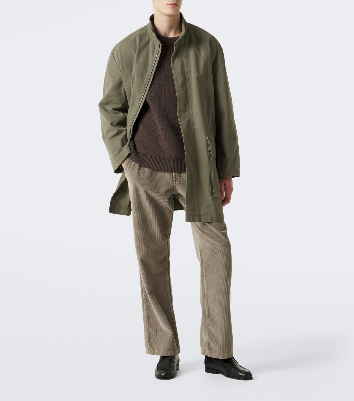 The Row Simeau cotton coat