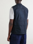 OrSlow - Utility Cotton Vest - Blue