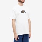 Lo-Fi Men's Mushroom Logo T-Shirt in White