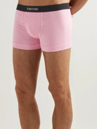 TOM FORD - Stretch-Cotton Boxer Briefs - Pink