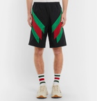 Gucci - Colour-Block Shell Shorts - Men - Black