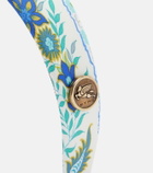 Etro Pegaso floral silk headband