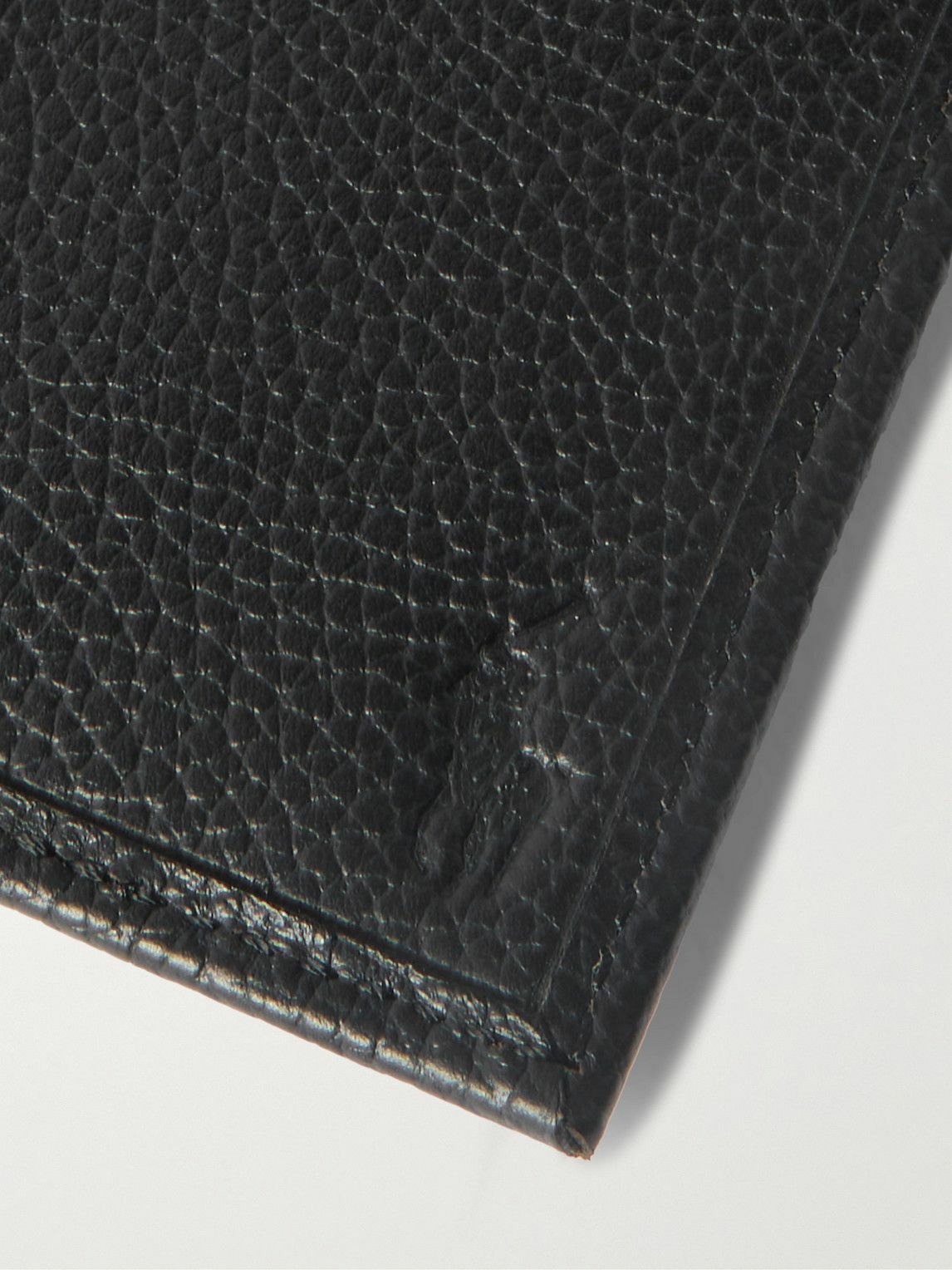 Polo Ralph Lauren - Logo-Print Full-Grain Leather Bifold Cardholder