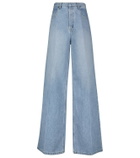 Petar Petrov Wide-leg high-rise jeans