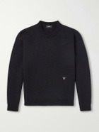 Willy Chavarria - Embroidered Wool Sweater - Black