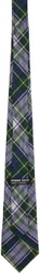 Comme des Garçons Homme Deux Navy & Green Tartan Check Tie