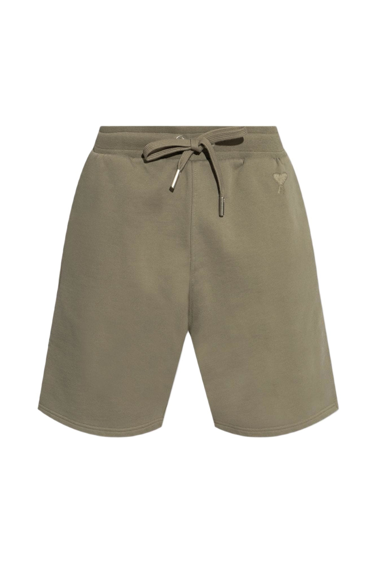 【送料&関税込】Ami Alexandre Mattiussi Suede Shorts SchaferandweinerShops Australia - Cream Sweat shorts with