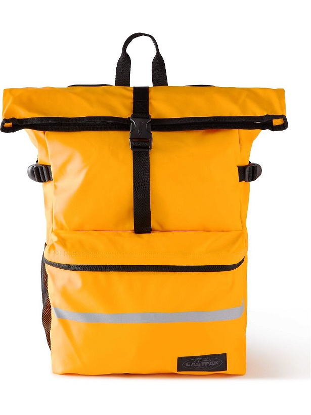 Photo: Eastpak - Maclo Tarp Young Coated-Canvas Cycling Backpack