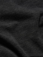 ON - Active Stretch Cotton-Blend Jersey T-Shirt - Black