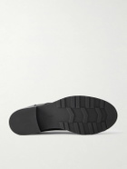 The Row - Leather Derby Shoes - Black