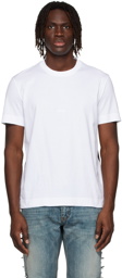 Givenchy White Chino Edition Dog Print T-Shirt