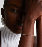 David Yurman Micro Cable Flex® Heart Station 14kt gold (585/1000) and 925 sterling silver bracelet