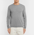 NN07 - Barca Mélange Merino Wool Sweater - Men - Gray