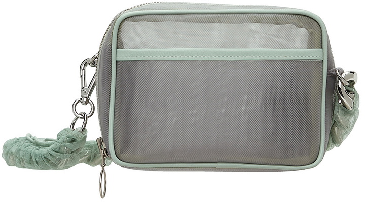 Photo: KARA Green Tulle Camera Bag
