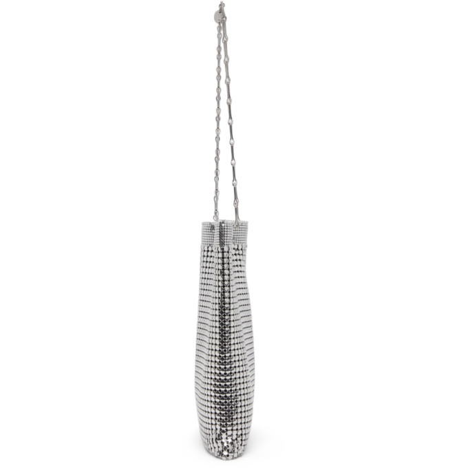 参考価格19.8万円 PACO RABANNE SILVER PIXEL BAG Pixel chainmail shoulder bag in silver - Rabanne | Mytheresa