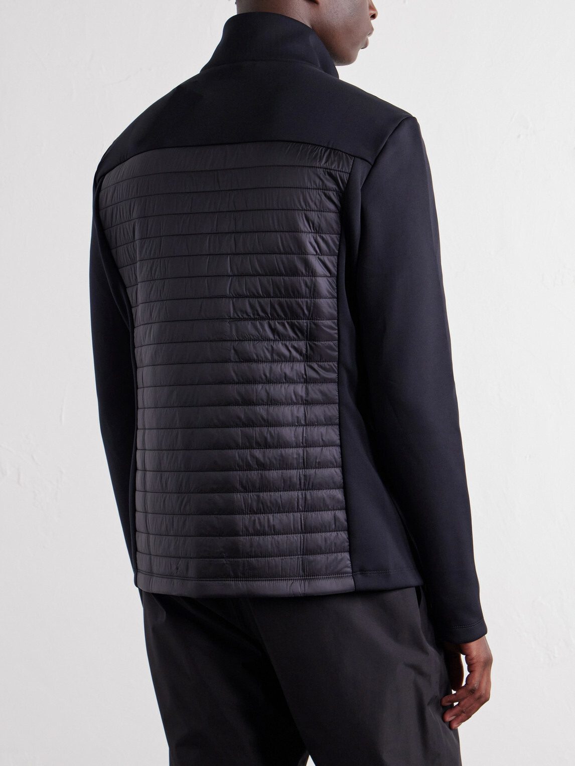 Fusalp - Aspon II Logo-Appliquéd Padded Stretch-Jersey Quilted Shell Ski Mid-Layer - Black