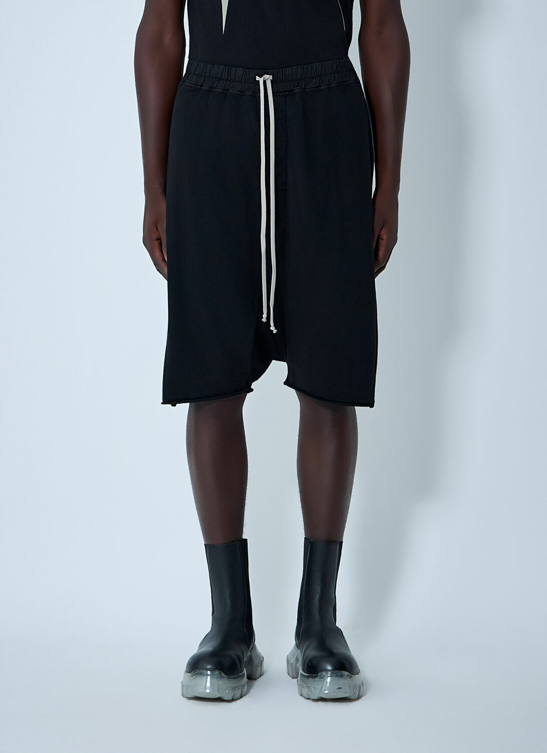 Rick Owens Drkshdw DRAWSTRING PODS リック DRAWSTRING PODS BLACK - RICK OWENS DRKSHDW(リック オウエンス