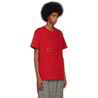 Gucci Red Oversized Tennis Club T-Shirt