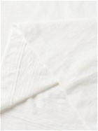 Theory - Bron Slub Cotton-Jersey Polo Shirt - White
