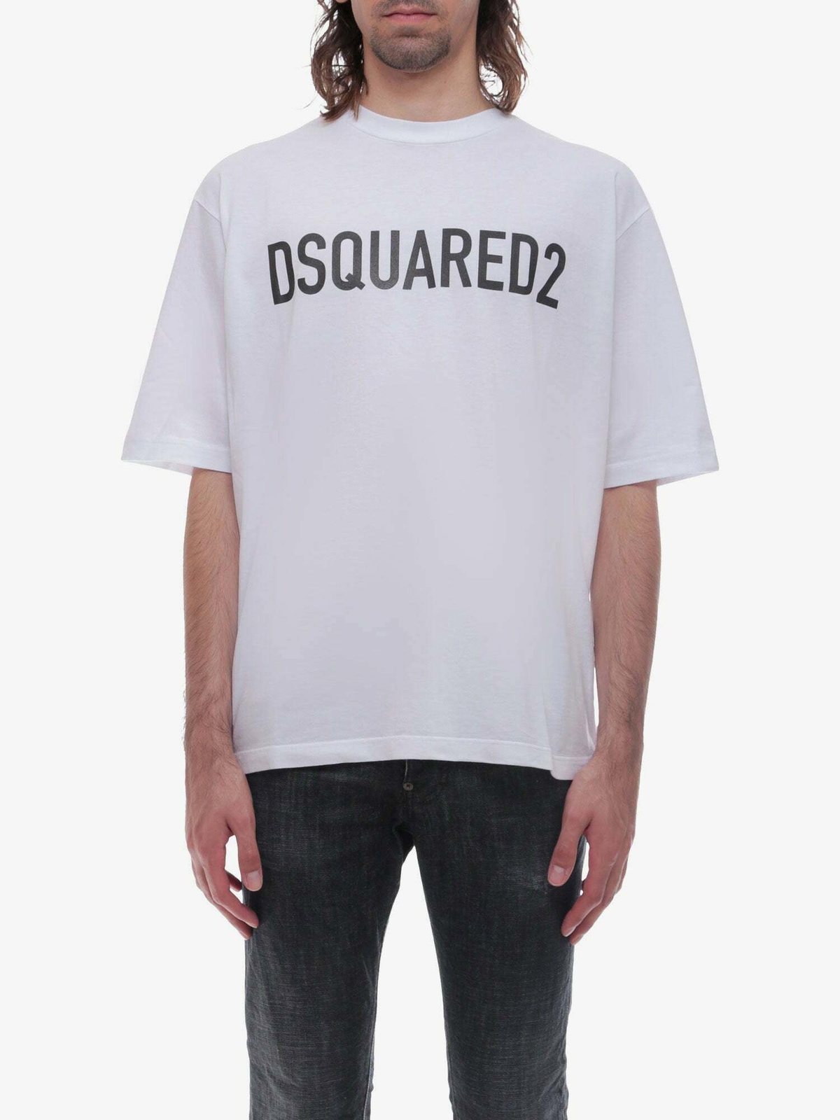 Dsquared2 T Shirt White Mens Dsquared2