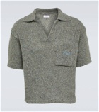 ERL Wool-blend polo sweater