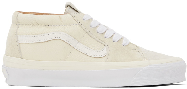 Photo: Vans White Vault OG SK8-Mid LX Sneakers