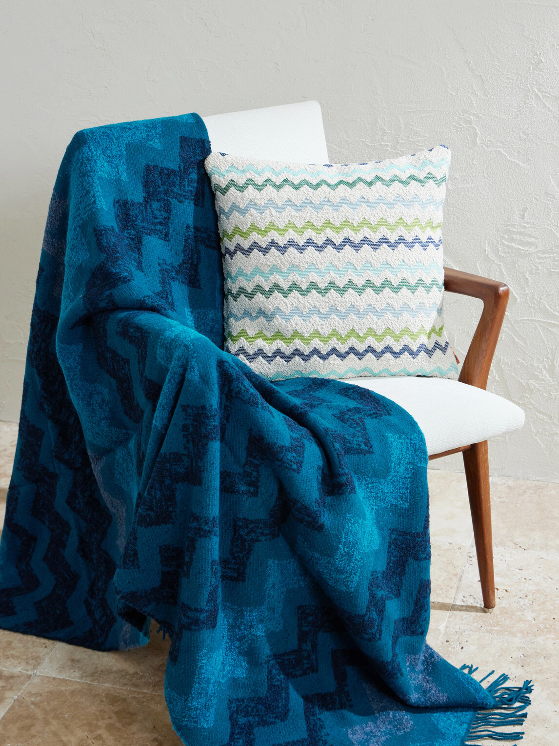 Missoni Home - Capri Striped Bouclé Cushion