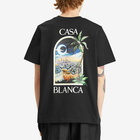 Casablanca Men's LA Night T-Shirt in Black