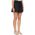 AGOLDE Black Lydia Shorts