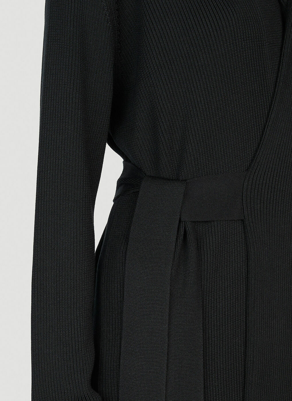 Balenciaga - Wrap Dress in Black Balenciaga