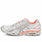 Asics Gel-Nimbus 9 in Cloud Grey/Clay Grey