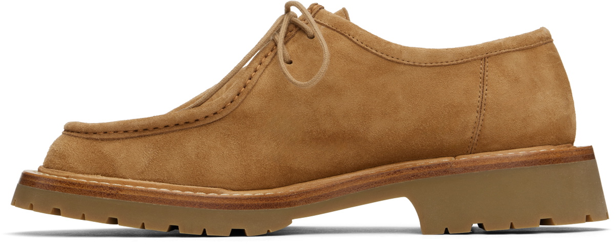 Legres Tan New Lace-Up Derbys