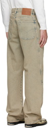 BLUEMARBLE Beige Darted Jeans
